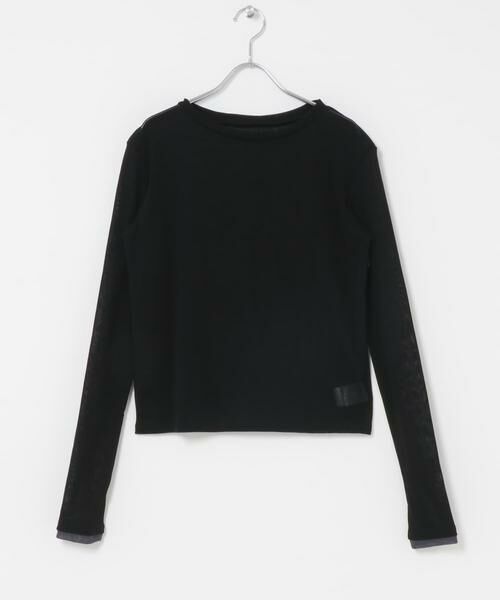 URBAN RESEARCH ROSSO / アーバンリサーチ ロッソ Tシャツ | コットンチュールドッキングカットソー | 詳細5