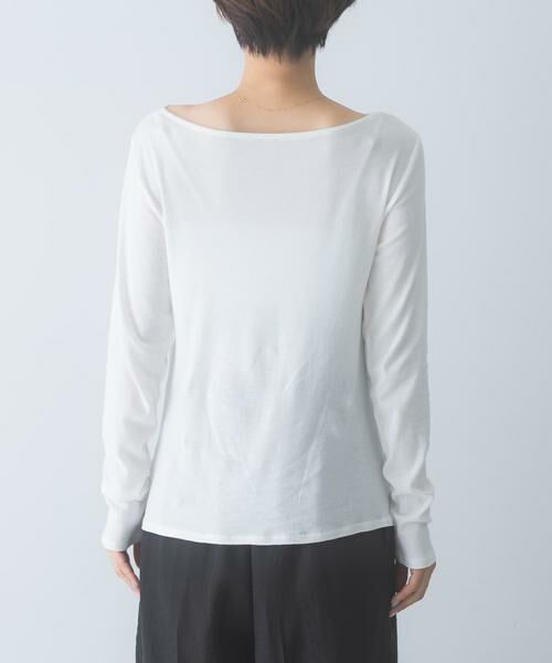 URBAN RESEARCH ROSSO / アーバンリサーチ ロッソ Tシャツ | シルク混2WAYドレーププルオーバー | 詳細15