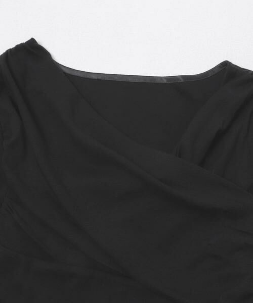 URBAN RESEARCH ROSSO / アーバンリサーチ ロッソ Tシャツ | シルク混2WAYドレーププルオーバー | 詳細25
