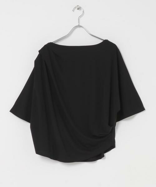 URBAN RESEARCH ROSSO / アーバンリサーチ ロッソ Tシャツ | クールタッチドレーププルオーバー（ブラック）
