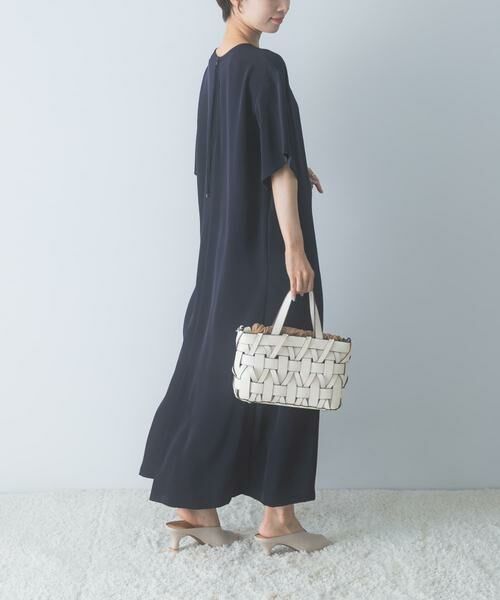 URBAN RESEARCH ROSSO / アーバンリサーチ ロッソ ワンピース | ツイルサテンバックファスナーワンピース | 詳細16