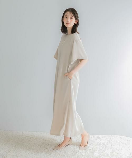 URBAN RESEARCH ROSSO / アーバンリサーチ ロッソ ワンピース | ツイルサテンバックファスナーワンピース | 詳細27