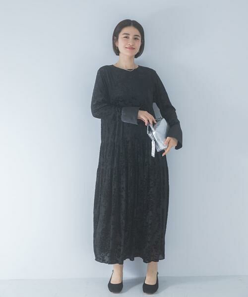 URBAN RESEARCH ROSSO / アーバンリサーチ ロッソ ワンピース | 『WEB限定』フロッキープリントティアードワンピース | 詳細11