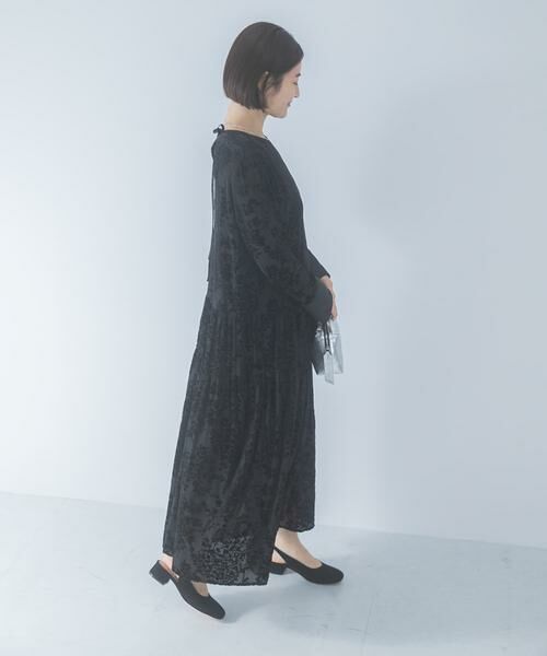 URBAN RESEARCH ROSSO / アーバンリサーチ ロッソ ワンピース | 『WEB限定』フロッキープリントティアードワンピース | 詳細12