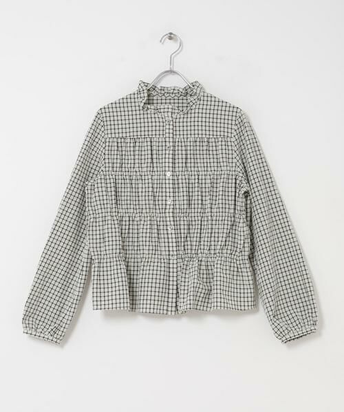 URBAN RESEARCH ROSSO / アーバンリサーチ ロッソ シャツ・ブラウス | チェックシャーリングブラウス | 詳細16
