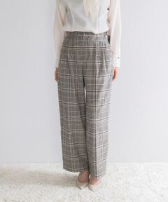 URBAN RESEARCH ROSSO / アーバンリサーチ ロッソ その他パンツ | サイドベルトデザインチェックパンツ