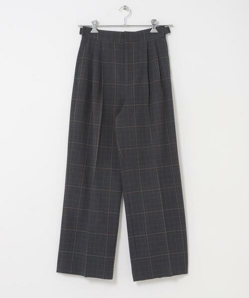 URBAN RESEARCH ROSSO / アーバンリサーチ ロッソ その他パンツ | サイドベルトデザインチェックパンツ | 詳細7