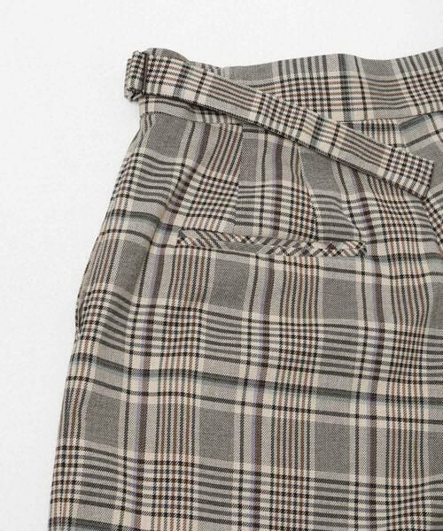 URBAN RESEARCH ROSSO / アーバンリサーチ ロッソ その他パンツ | サイドベルトデザインチェックパンツ | 詳細25