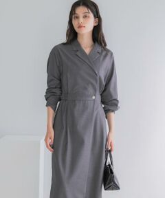 URBAN RESEARCH ROSSO / アーバンリサーチ ロッソ ワンピース | カシュクールデザインウーステッドワンピース