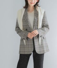 URBAN RESEARCH ROSSO / アーバンリサーチ ロッソ その他アウター | チェックテーラードフォルムジャケット
