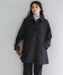 URBAN RESEARCH ROSSO / アーバンリサーチ ロッソ ステンカラーコート | ブークレステンカラーミドルコート