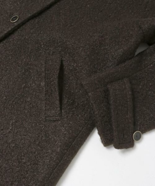 URBAN RESEARCH ROSSO / アーバンリサーチ ロッソ ステンカラーコート | ブークレステンカラーミドルコート | 詳細13