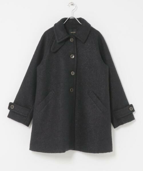 URBAN RESEARCH ROSSO / アーバンリサーチ ロッソ ステンカラーコート | ブークレステンカラーミドルコート | 詳細21