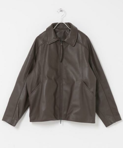 URBAN RESEARCH ROSSO / アーバンリサーチ ロッソ レザーブルゾン・ジャケット | シープレザーzipブルゾン | 詳細13