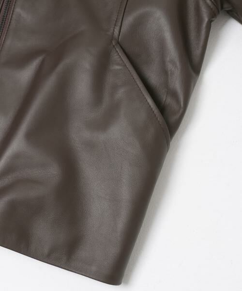 URBAN RESEARCH ROSSO / アーバンリサーチ ロッソ レザーブルゾン・ジャケット | シープレザーzipブルゾン | 詳細15