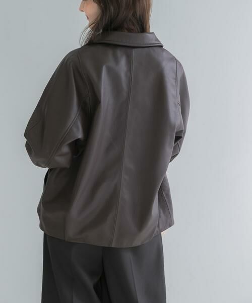 URBAN RESEARCH ROSSO / アーバンリサーチ ロッソ レザーブルゾン・ジャケット | シープレザーzipブルゾン | 詳細6