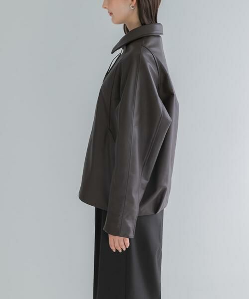 URBAN RESEARCH ROSSO / アーバンリサーチ ロッソ レザーブルゾン・ジャケット | シープレザーzipブルゾン | 詳細9