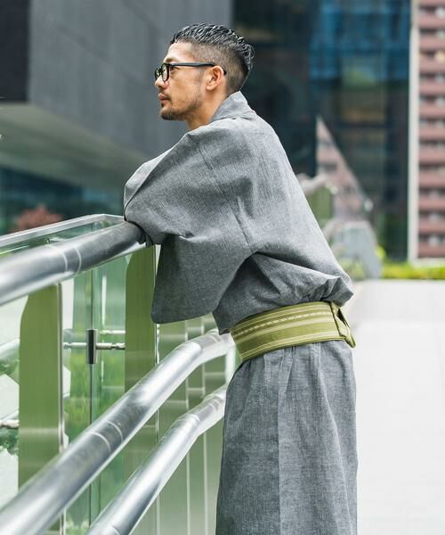 URBAN RESEARCH ROSSO / アーバンリサーチ ロッソ 着物・浴衣・小物類 | 紳士浴衣　近江ちぢみ | 詳細5