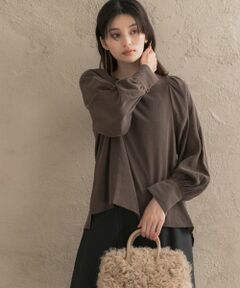 URBAN RESEARCH ROSSO / アーバンリサーチ ロッソ シャツ・ブラウス | 『WEB/一部店舗限定』ギャザーショルダーバックリボンブラウス