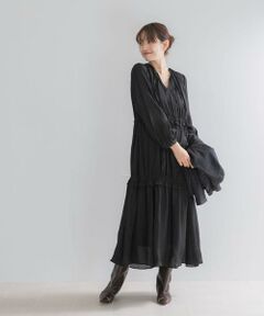 URBAN RESEARCH ROSSO / アーバンリサーチ ロッソ ワンピース | ボリュームギャザーロングワンピース