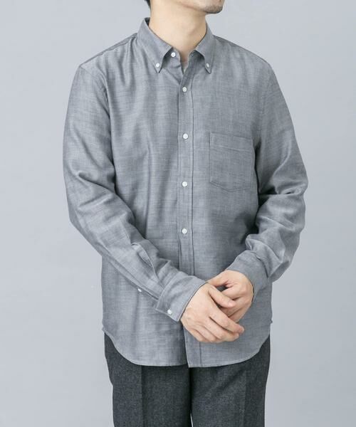 URBAN RESEARCH ROSSO / アーバンリサーチ ロッソ シャツ・ブラウス | ハイパフォーマンスウールBDシャツ | 詳細11