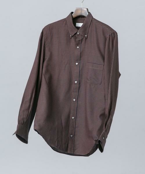 URBAN RESEARCH ROSSO / アーバンリサーチ ロッソ シャツ・ブラウス | ハイパフォーマンスウールBDシャツ(チェック)