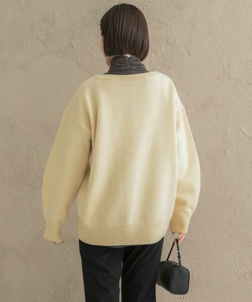 URBAN RESEARCH ROSSO / アーバンリサーチ ロッソ ニット・セーター | カシミヤシルクブレンドボートネックニット | 詳細4