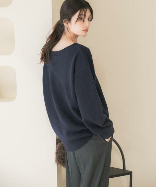 URBAN RESEARCH ROSSO / アーバンリサーチ ロッソ ニット・セーター | カシミヤシルクブレンドボートネックニット | 詳細10