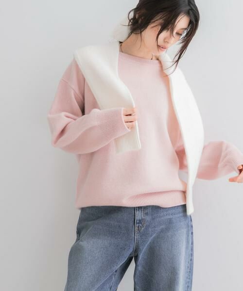 URBAN RESEARCH ROSSO / アーバンリサーチ ロッソ ニット・セーター | カシミヤシルクブレンドボートネックニット | 詳細28