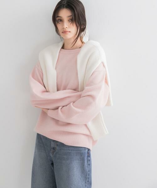 URBAN RESEARCH ROSSO / アーバンリサーチ ロッソ ニット・セーター | カシミヤシルクブレンドボートネックニット | 詳細29