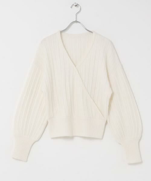 URBAN RESEARCH ROSSO / アーバンリサーチ ロッソ ニット・セーター | 『WEB/一部店舗限定』ランダムリブカシュクールニット | 詳細24