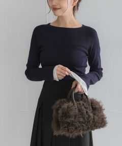 URBAN RESEARCH ROSSO / アーバンリサーチ ロッソ ニット・セーター | シルク混コンパクトリブニット