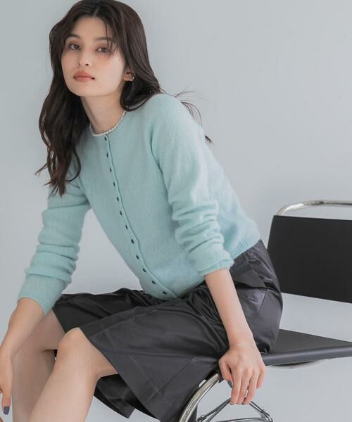 URBAN RESEARCH ROSSO / アーバンリサーチ ロッソ ニット・セーター | ベビーアルパカコンパクトニット（ミント）