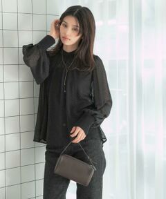 URBAN RESEARCH ROSSO / アーバンリサーチ ロッソ シャツ・ブラウス | ハイネックボリュームスリーブブラウス