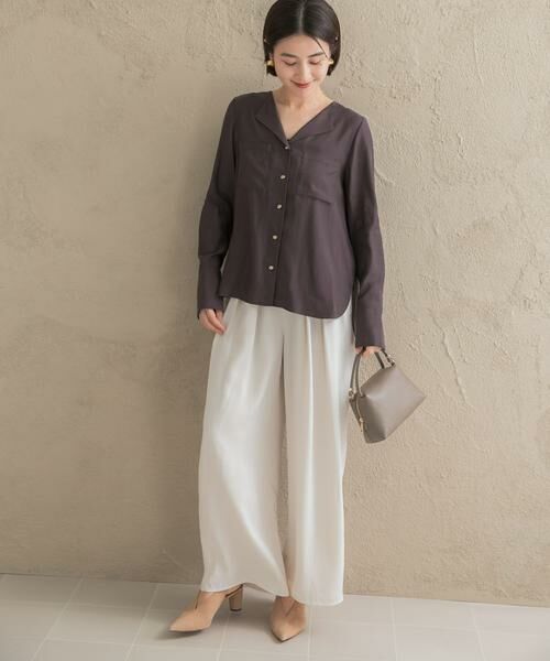 URBAN RESEARCH ROSSO / アーバンリサーチ ロッソ その他パンツ | 2タックイージーワイドパンツ | 詳細23