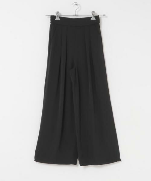 URBAN RESEARCH ROSSO / アーバンリサーチ ロッソ その他パンツ | 2タックイージーワイドパンツ(ブラック)