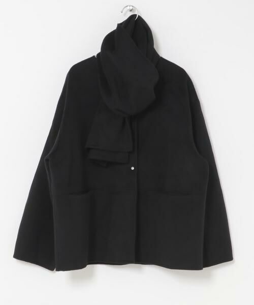 URBAN RESEARCH ROSSO / アーバンリサーチ ロッソ その他アウター | カシミヤビーバーストール付ノーカラーコート | 詳細15