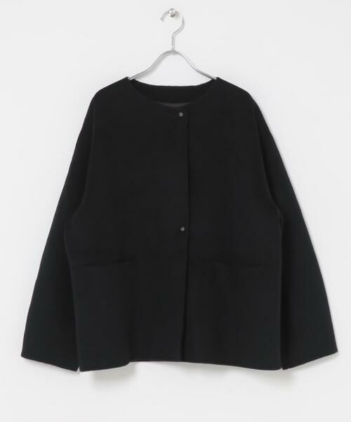 URBAN RESEARCH ROSSO / アーバンリサーチ ロッソ その他アウター | カシミヤビーバーストール付ノーカラーコート | 詳細16
