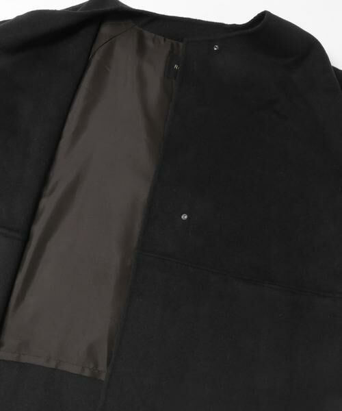 URBAN RESEARCH ROSSO / アーバンリサーチ ロッソ その他アウター | カシミヤビーバーストール付ノーカラーコート | 詳細17