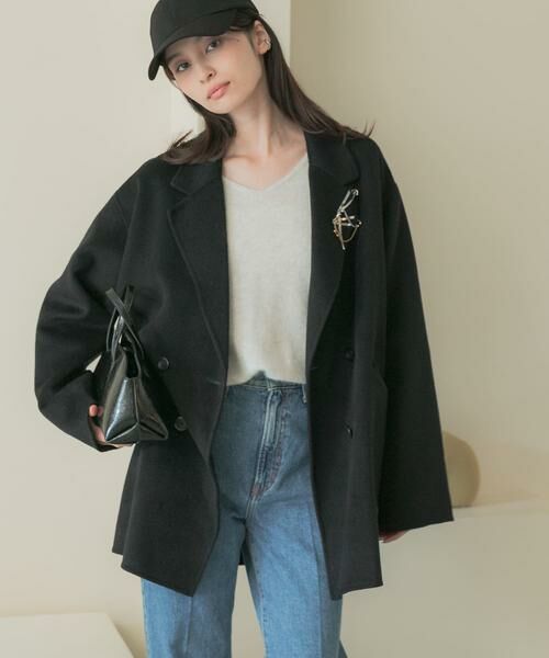 URBAN RESEARCH ROSSO / アーバンリサーチ ロッソ その他アウター | カシミヤビーバージャケットコート | 詳細14
