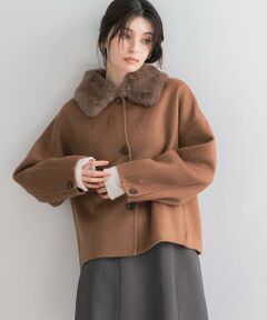 URBAN RESEARCH ROSSO / アーバンリサーチ ロッソ その他アウター | 『WEB/一部店舗限定』2wayファーカラーリバーショートコート