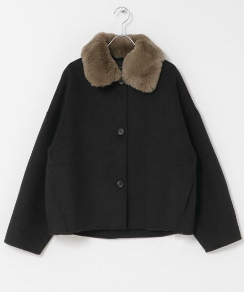 URBAN RESEARCH ROSSO / アーバンリサーチ ロッソ その他アウター | 『WEB/一部店舗限定』2wayファーカラーリバーショートコート | 詳細14