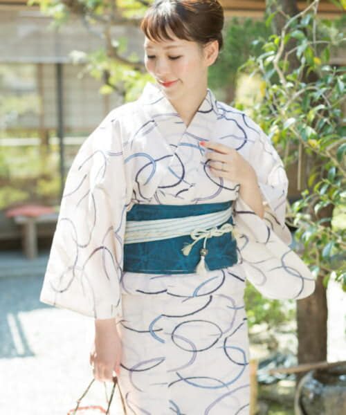 ＊＊URBAN RESEARCH ROSSO / アーバンリサーチ ロッソ 着物・浴衣・小物類 | 浴衣 水紋（オフホワイト）