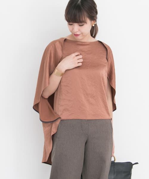 ＊＊URBAN RESEARCH ROSSO / アーバンリサーチ ロッソ シャツ・ブラウス | 2WAYケープブラウス∴（MOCA）