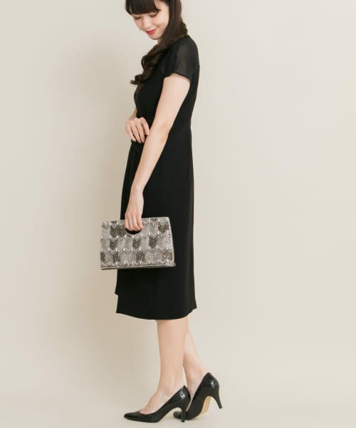 URBAN RESEARCH ROSSO kaene レースワンピース 結婚式 URBAN RESEARCH ROSSO / アーバンリサーチ ロッソ kaene 配色