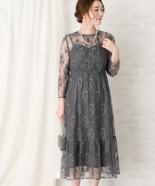 kaene 総レースワンピース kaene（カエン）の「kaene 総レースワンピース（）」 - WEAR