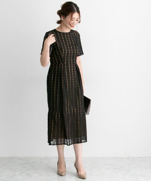 セール】 kaene 刺繍マーメイドワンピース （ドレス