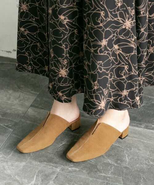 ＊＊URBAN RESEARCH ROSSO / アーバンリサーチ ロッソ サンダル | センターシームミュール∴（MUSTARD）