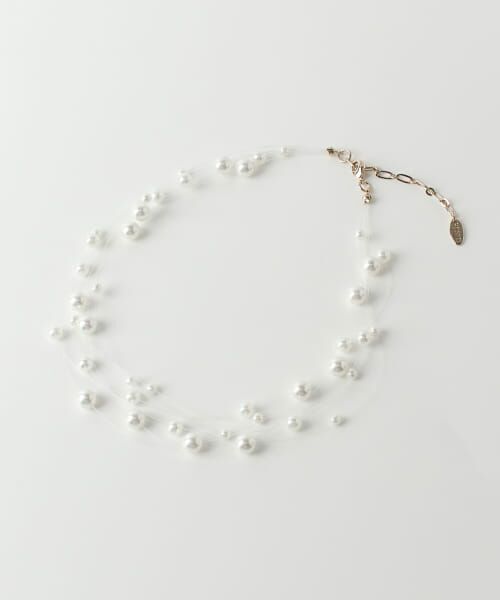 ＊＊URBAN RESEARCH ROSSO / アーバンリサーチ ロッソ ネックレス・ペンダント・チョーカー | シャワーパールネックレス（WHITE）