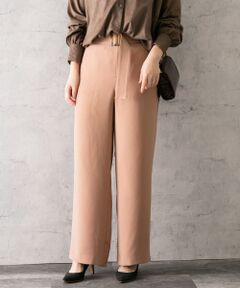 『スタイリスト川上さやか×ROSSO』ベルト付きパンツ∴